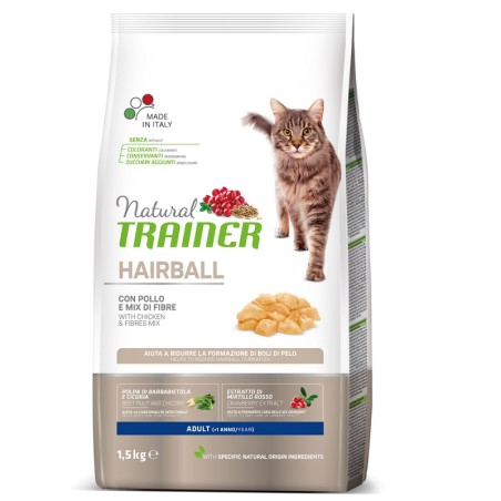 NATURAL TRAINER CAT HAIRBALL POLLO 1