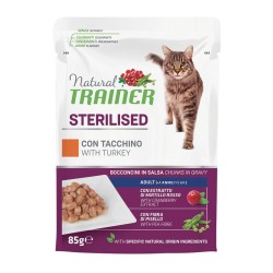 NATURAL TRAINER CAT STERILISED TACCHINO GR 85