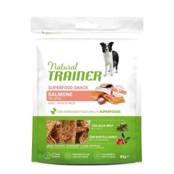 NATURAL TRAINER SUPERFOODS SNACK SALMONE GR 85