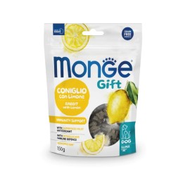 MONGE DOG GIFT SUPER M IMMUNITY SUPPORT CONIGLIO CON LIMONE 150 GR