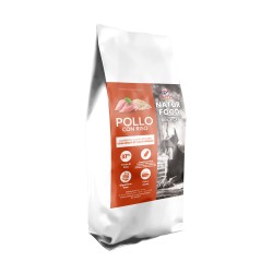 NATUR FOOD DOG ADULT LARGE POLLO CON RISO 10 KG