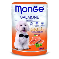 MONGE GRILL BUSTE CANE SALMONE 100 GR
