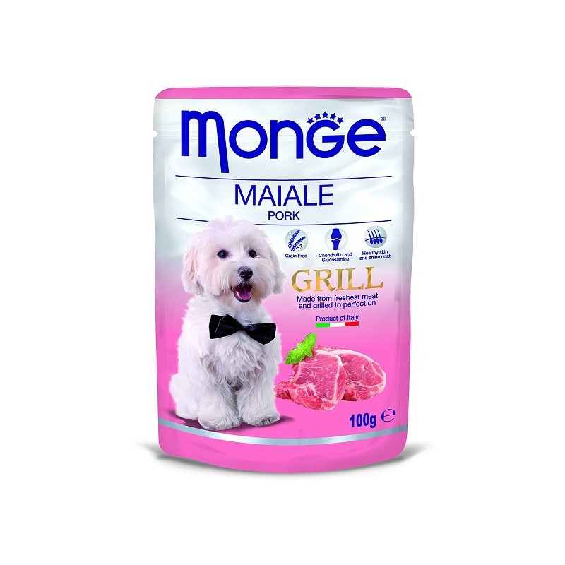 MONGE GRILL BUSTE CANE MAIALE 100 GR