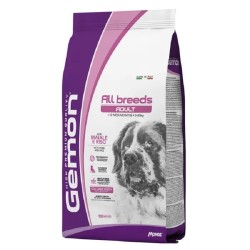 GEMON ALL BREEDS ADULT MAIALE E RISO 15 KG