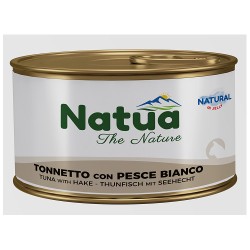NATUA CAT TONNETTO E PESCE BIANCO 85 GR