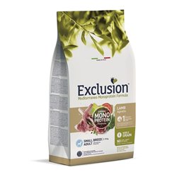 EXCLUSION MEDITERRANEO ADULT AGNELLO SMALL BREED 2 KG