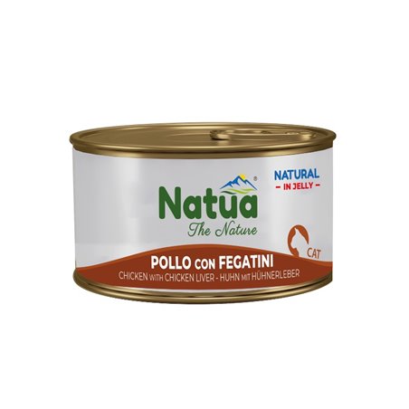NATUA CAT POLLO CON FEGATINI 85 GR