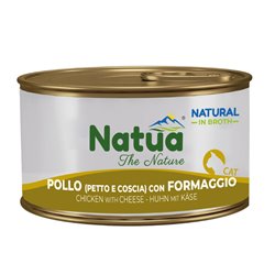 NATUA CAT IN BRODO POLLO E FORMAGGIO 85 GR
