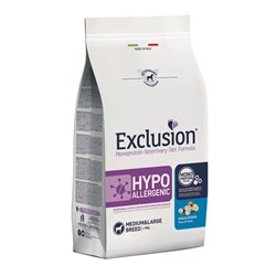 EXCLUSION DIET HYPOALLERGENIC PESCE E PATATE SMALL 2 KG
