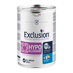 EXCLUSION HYPOALLERGENIC PESCE E PATATE 400 GR