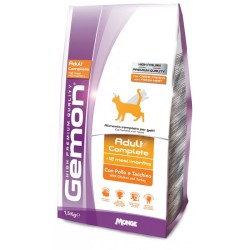 GEMON CAT ADULT COMPLETE POLLO E TACCHIN KG 1,5