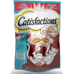 CATISFACTIONS EXTRA CRUNCH CON SALMONE 60 GR