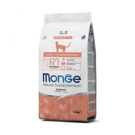MONGE CAT ADULT MONOPROTEICO AL SALMONE 1,5 KG