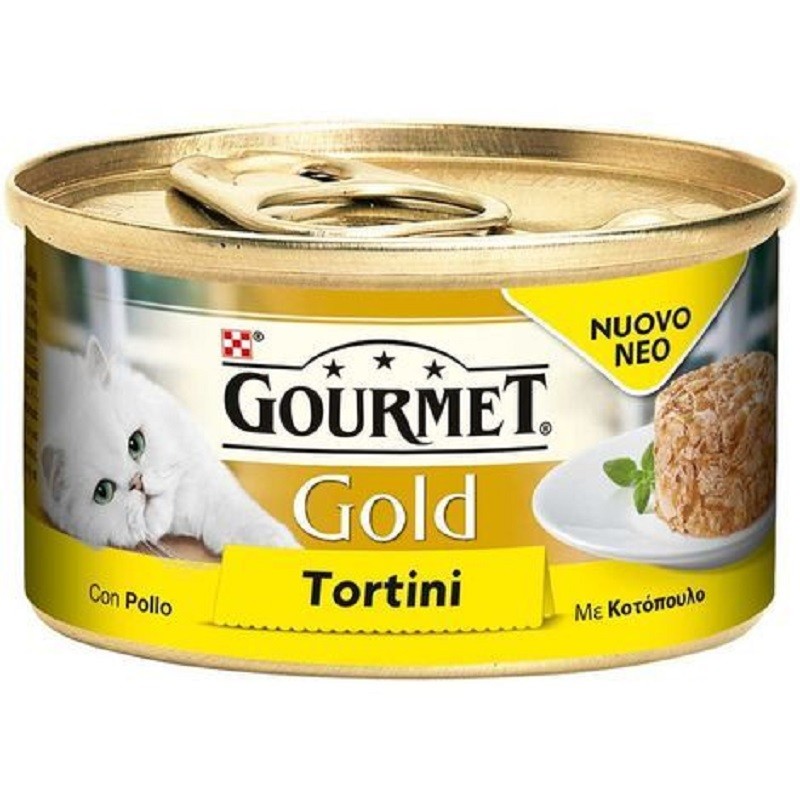 GOURMET GOLD TORTINI CON POLLO E CAROTE 85 GR