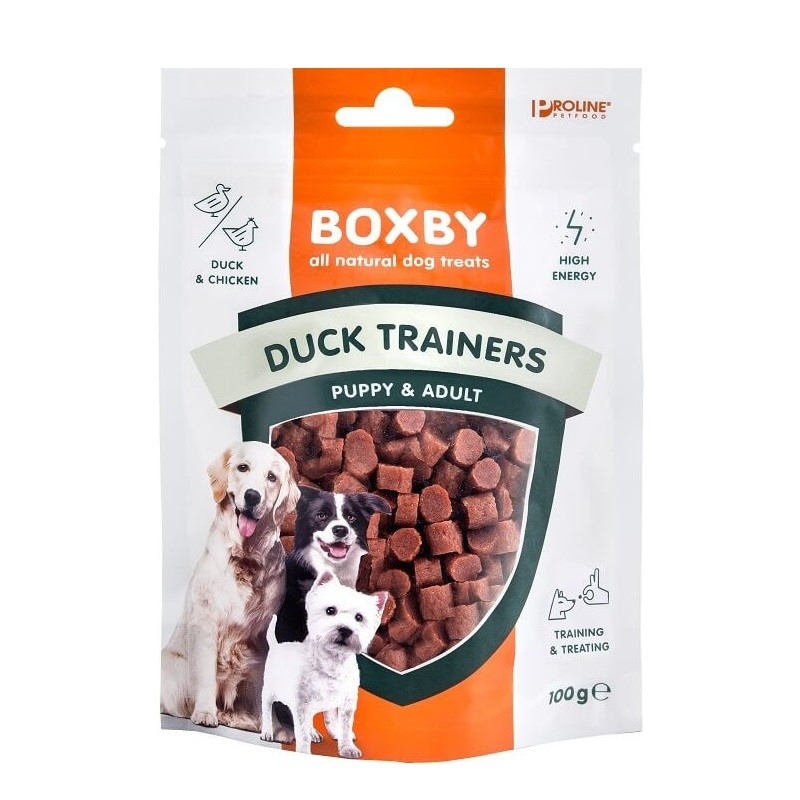 SNACK BOXBY DUCK TRAINERS 100 GR