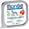 MONGE MONOPROTEICO FRUIT CONIGLIO MELA 150 GR
