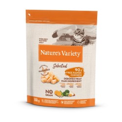 NATURE'S VARIETY STERILIZED SELECTED CON POLLO 300 GR